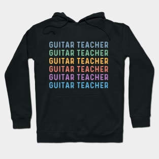 Guitar Teacher Definition Musician Music Guitar teaching Hoodie